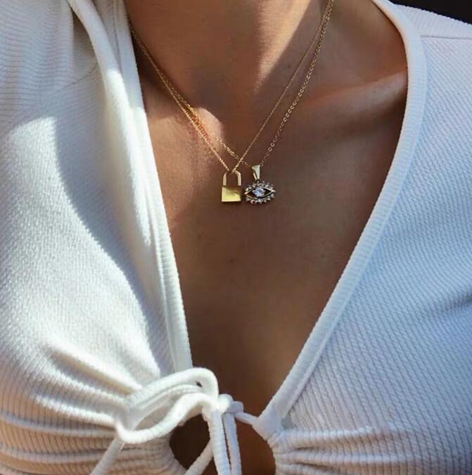 Mini Lock Necklace