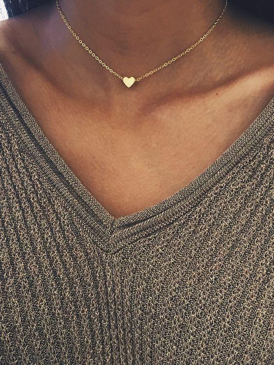 Tiny Heart Necklace