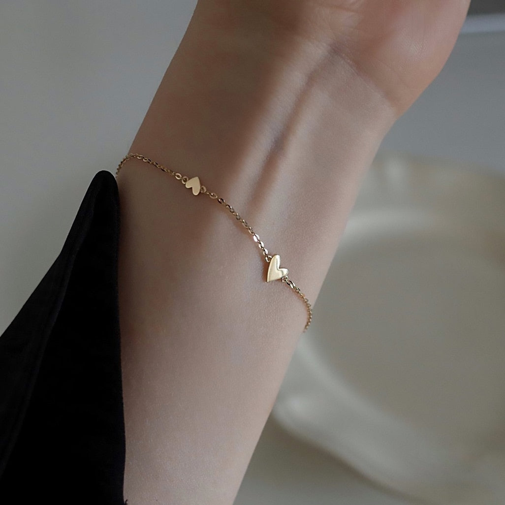 Trio Heart Bracelet